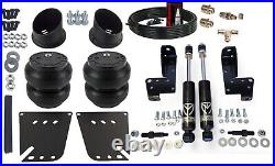 1/2 Front Bolt on Air Ride Suspension Kit Slam SS-7 Airbags For 1958-64 Impala