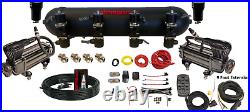 1/2 X-Series Fast Bag Air Management Kit for Air Ride Suspension On Tank