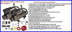 1/2 X-Series Fast Bag Air Management Kit for Air Ride Suspension On Tank