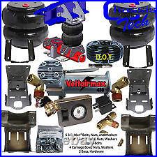 1999-2004 Ford F250 F350 Rear Air Bag Suspension Tow Assist Kit WithCompressor