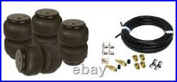 2 Air Lift Dominator 2600 Lbs & 2500 Lbs Air Suspension Bags With Inflation Kit