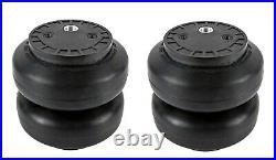 2 ss8 slam bags air ride suspension 8 round 1/2npt port SS-8 two airbags