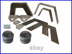 3/16 Universal 8 Piece Weld-In C-Notch Kit with2500 Bags & Mounting Brackets