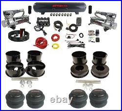 3/8 Evolve Manifold Bags Complete Air Ride Suspension Kit For 1973-77 GM B-Body