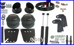 3/8 Front Bag Bracket & Shock Relocate Air Ride Suspension For 1958-64 Impala