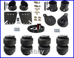 3/8 Front & Rear Air Ride Suspension Air Lift D2500 For 1958-64 Impala Caprice