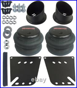 3/8 Front & Rear Air Ride Suspension Bag Bracket Kit For 1958-64 Impala Caprice