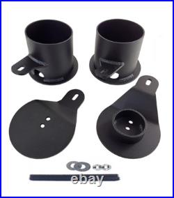 3/8 Front & Rear Air Ride Suspension Bag Bracket Kit For 1958-64 Impala Caprice