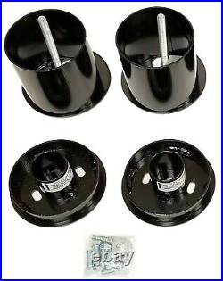 3/8 Front & Rear Air Ride Suspension Bag & Bracket Kit For 1963-64 Cadillac
