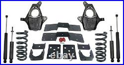 4 Front 6 Rear Suspension Lowering Drop Kit For 1999-06 Chevy GMC 1500 V8 Only