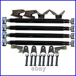 4 Link Suspension Kit 3.5 axle Weld On Triangulated includes #2600 bags