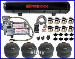 400 Air Compressors 1/2npt Brass Valves 2600 Bags Clear 7 Switch Air Ride Parts