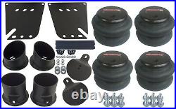 480 Black Air Compressors Valves 7 Switch & Tank Air Ride Kit For 1958-64 Impala