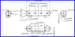 580 Air Ride Suspension Compressors 150 psi On 180 psi Off Pressure Switch