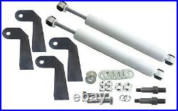 92-98 Silverado Front Air Ride Kit Bolt in Bags Drop Spindle Shock Relocator