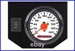 Air Bag Tow Kit & In Cab Control Wht Gauge For 01-10 Chevy 8 Lug Truck Lifted 4