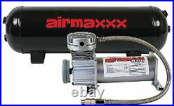 Air Compressor Pewter 400 Airmaxxx 3 Gallon Air Tank Drain 150 on 180 off Switch