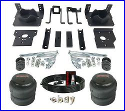 Air Helper Spring Kit Bolts On 11-16 Ford F250 F350 2wd No Drill Over Load Level