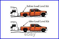 Air Load Level Bolt On Kit White Gauges For 2011-17 Chevy 3500 2500 8 Lug Truck