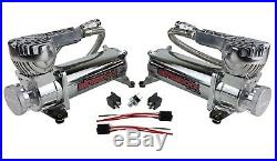 Air Ride Suspension Kit For 1963-72 C10 3/8 Valves Blk 7 Switch Bags Tank 580