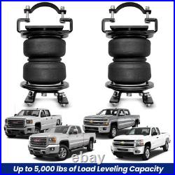 Air Spring Bags Suspension Kit Compatible 2001-2010 Chevy GMC Sierra 2500/3500 P