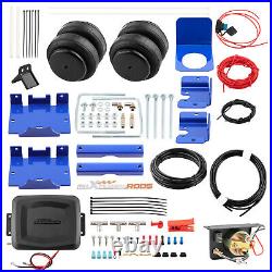 Air Suspension Bag Kit + Compressor Kit For Dodge Ram Pickup 1500 Ford F150 F250