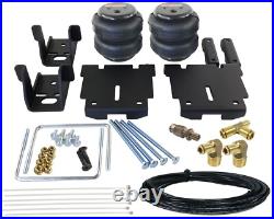 Air Tow Assist Bag Suspension Kit White Gauge & Tank Fits Chevy 1500 pu 2007-18 Air Tow Assist Bag Suspension Kit White Gauge & Tank Fits Chevy 1500 pu 2007-18