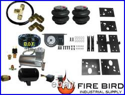 Air Tow Assist Kit Rear Single Gauge Withpaddle, 2014-2021 Dodge Ram 2500