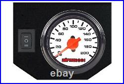 Air Tow Assist Kit Tank & White Gauge Controls In Cab For 2014-20 Dodge Ram 2500