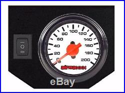 Air Tow Assist Kit White Gauge Management & Tank For 2003-13 Dodge Ram 2500/3500