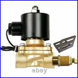 Air suspension valve 3/8 npt port electric solenoid & mounting bracket 145psi