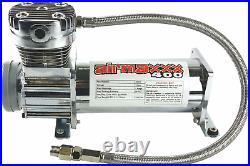 Airmaxxx 2 Chrome 400 Air Compressors Dual Pack Air Suspension System 120/150