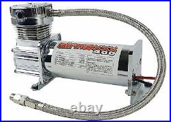 Airmaxxx 2 Chrome 400 Air Compressors Dual Pack Air Suspension System 120/150