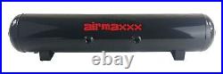 Airmaxxx 3/8 Manual Toggle Air Ride Management with480 Chrome Compressor 5 Gal