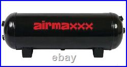 Airmaxxx 400 Chrome Air Compressor 3 Gallon Tank & Drain with150/180 On/Off Switch