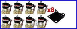 Airmaxxx 480 Chrome Air Compressors 1/2 Valves 2500 & 2600 Black 7 Switch Tank
