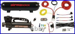 Airmaxxx Black 480 Air Compressor 150/180 Switch Complete Wiring Kit & Air Tank