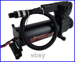 Airmaxxx Black 580 Air Compressor 150/180 Switch & Wiring Kit For Air Ride