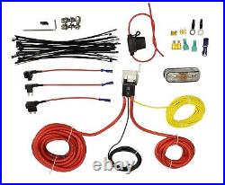 Airmaxxx Chrome 400 Air Compressor 120/150 Switch Complete Wiring Kit & Air Tank Airmaxxx Chrome 400 Air Compressor 120/150 Switch Complete Wiring Kit & Air Tank
