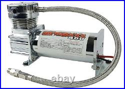 Airmaxxx Chrome 400 Air Compressor 120/150 Switch Complete Wiring Kit & Air Tank Airmaxxx Chrome 400 Air Compressor 120/150 Switch Complete Wiring Kit & Air Tank