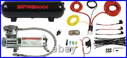 Airmaxxx Chrome 400 Air Compressor 150/180 Switch Complete Wiring Kit & Air Tank