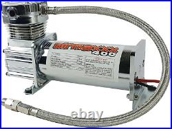 Airmaxxx Chrome 400 Air Compressor 150/180 Switch Complete Wiring Kit & Air Tank