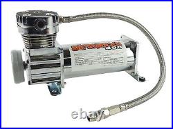 Airmaxxx Chrome 400 Air Compressor 165 On 200 Off For Bag Suspension System