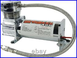 Airmaxxx Chrome 400 Air Compressor For Air Ride Suspension Bag System Airmaxxx Chrome 400 Air Compressor For Air Ride Suspension Bag System