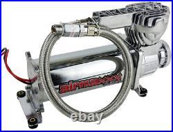 Airmaxxx Chrome 580 Air Compressor 120/150 Switch & Wiring Kit For Air Ride