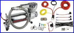 Airmaxxx Chrome 580 Air Compressor 120/150 Switch & Wiring Kit For Air Ride
