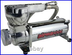 Airmaxxx Chrome 580 Air Compressor 120/150 Switch & Wiring Kit For Air Ride