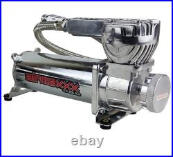 Airmaxxx Chrome 580 Air Compressor 120/150 Switch & Wiring Kit For Air Ride