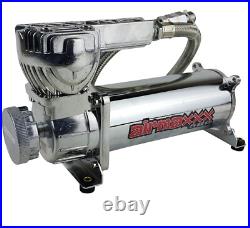 Airmaxxx Chrome 580 Air Compressor 120/150 Switch & Wiring Kit For Air Ride