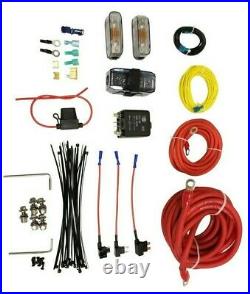 Airmaxxx Dual Air Compressor Wire Kit Air Ride Suspension Install Kit Fits Viair